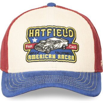 Kepsar böjd flerfärgad snapback SEMI CAR av Hatfield