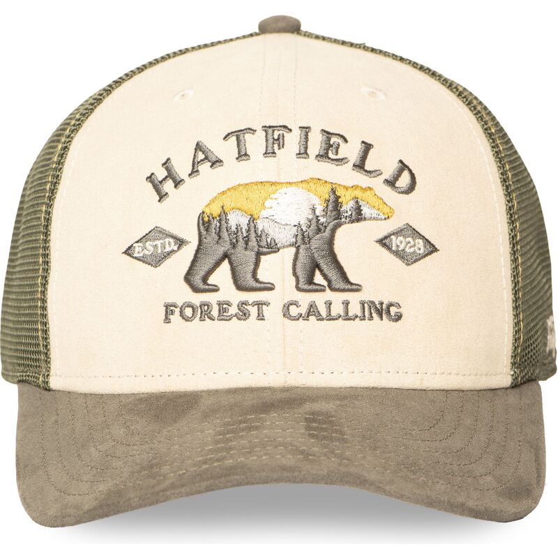 gorra-trucker-verde-y-beige-semi-bea-de-hatfield