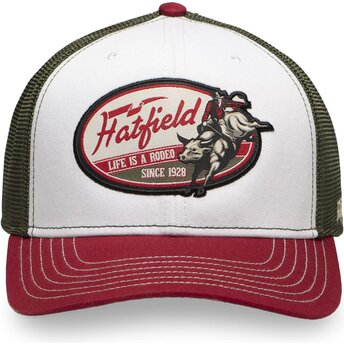 Kepsar böjd flerfärgad snapback SEMI ROD av Hatfield