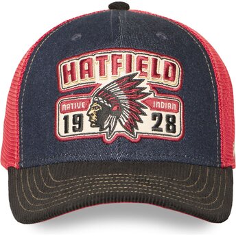Kepsar böjd flerfärgad snapback SEMI NAT av Hatfield