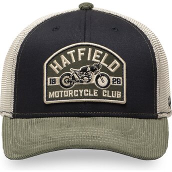 Kepsar böjd flerfärgad snapback SEMI MOT av Hatfield