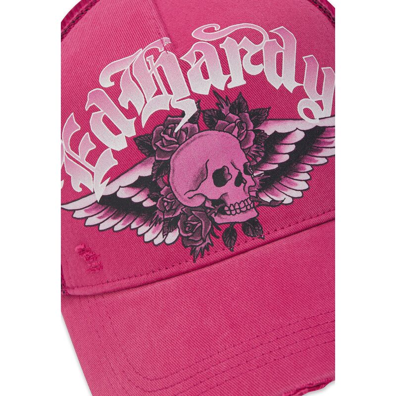 kepsar-bojd-rosa-snapback-flaming-gothic-skull-washed-av-ed-hardy