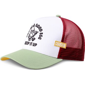 Kepsar böjd flerfärgad snapback HFT Good Egg av Coastal