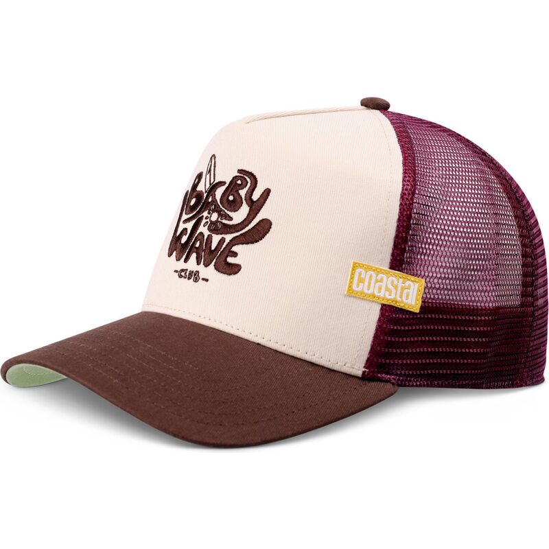 kepsar-bojd-brun-snapback-hft-baby-wave-av-coastal