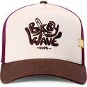 kepsar-bojd-brun-snapback-hft-baby-wave-av-coastal