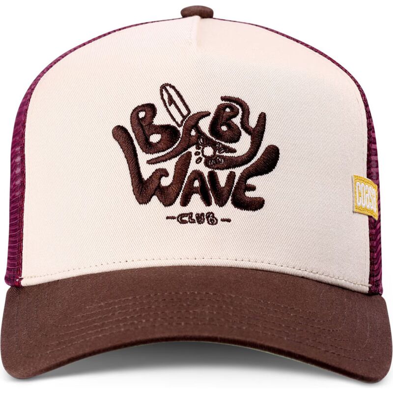 kepsar-bojd-brun-snapback-hft-baby-wave-av-coastal