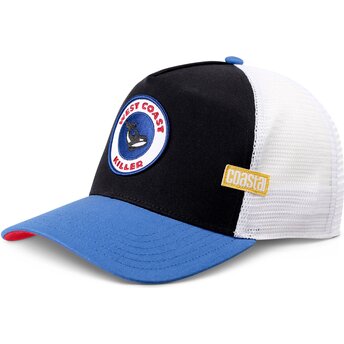Kepsar böjd flerfärgad snapback HFT West Coast Killer av Coastal