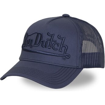 Kepsar böjd marinblå snapback EMB09 av Von Dutch