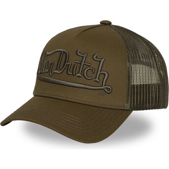 Kepsar böjd grön snapback EMB06 av Von Dutch