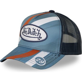 Kepsar böjd blå snapback SUBL20 av Von Dutch
