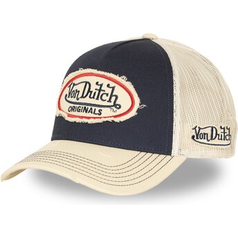 Kepsar böjd marinblå snapback URB07 av Von Dutch