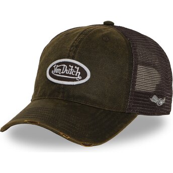 Kepsar böjd brun snapback MAC17 av Von Dutch
