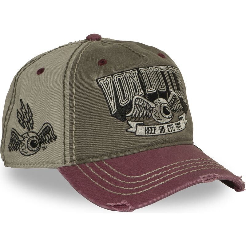 kepsar-bojd-flerfargad-justerbart-band-retro17-av-von-dutch