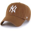 kepsar-bojd-brun-justerbart-band-clean-up-pinecone-fran-new-york-yankees-mlb-av-47-brand