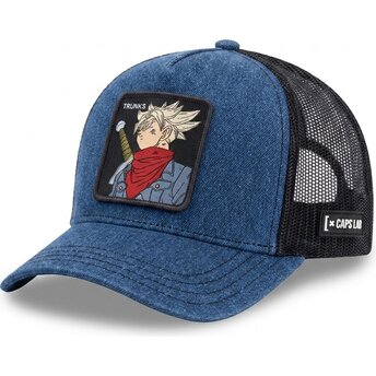 Kepsar böjd marinblå snapback DBS9 TRU Trunks Dragon Ball av Capslab