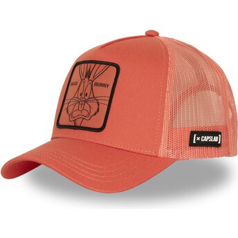 Kepsar böjd rosa snapback LOO14 BUG Bugs Bunny Looney Tunes av Capslab
