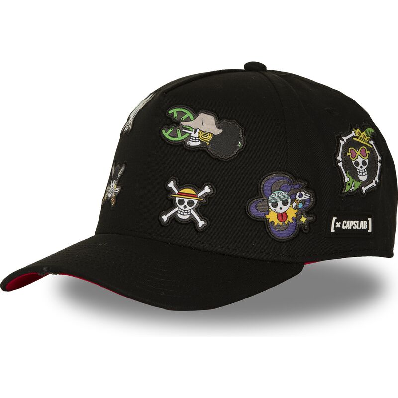 kepsar-bojd-svart-snapback-op8-fla-straw-hat-pirates-one-piece-av-capslab