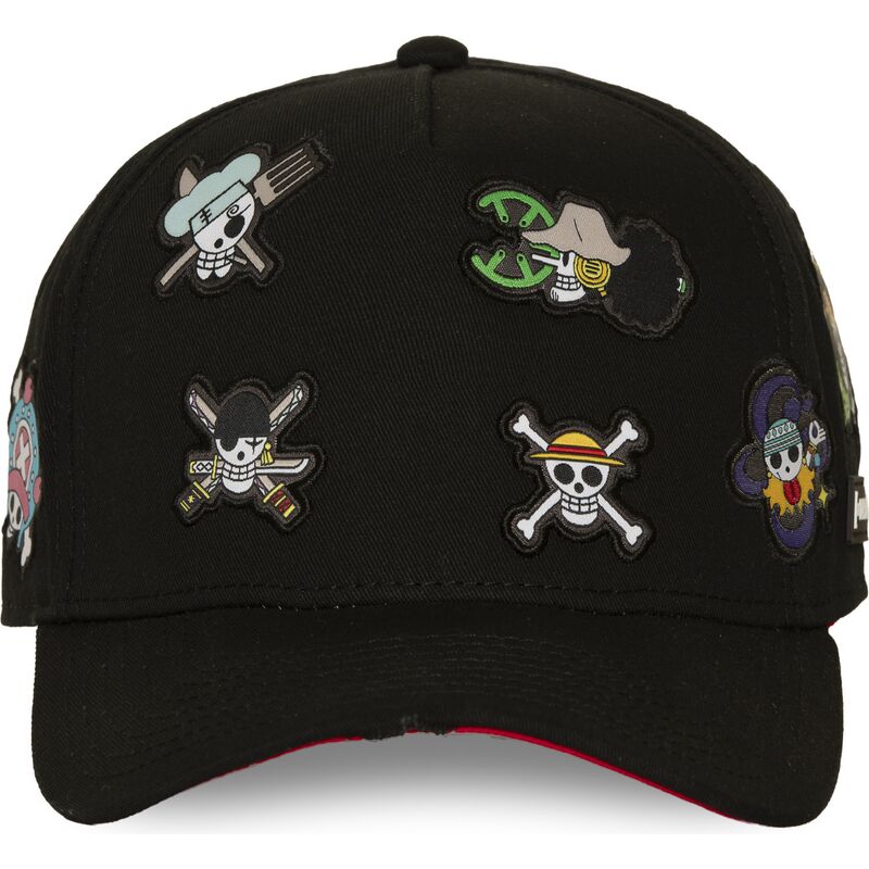 kepsar-bojd-svart-snapback-op8-fla-straw-hat-pirates-one-piece-av-capslab