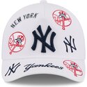 kepsar-bojd-vit-snapback-9forty-m-crown-a-frame-all-over-fran-new-york-yankees-mlb-av-new-era