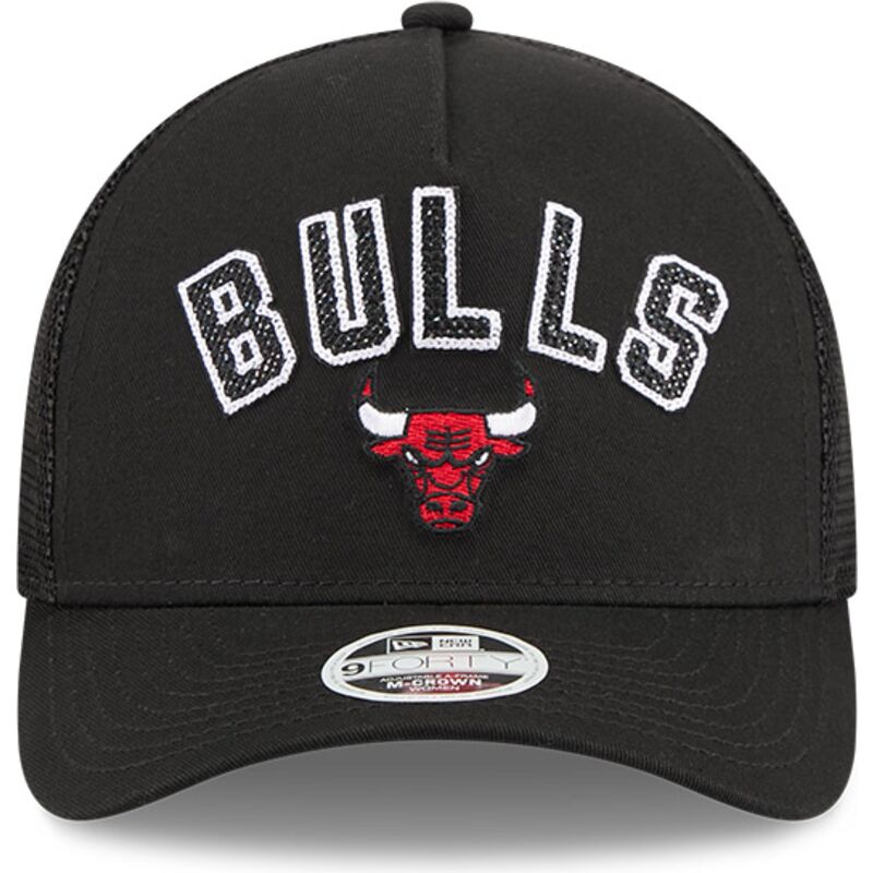 kepsar-bojd-svart-snapback-9forty-m-crown-a-frame-pomp-fran-chicago-bulls-nba-av-new-era