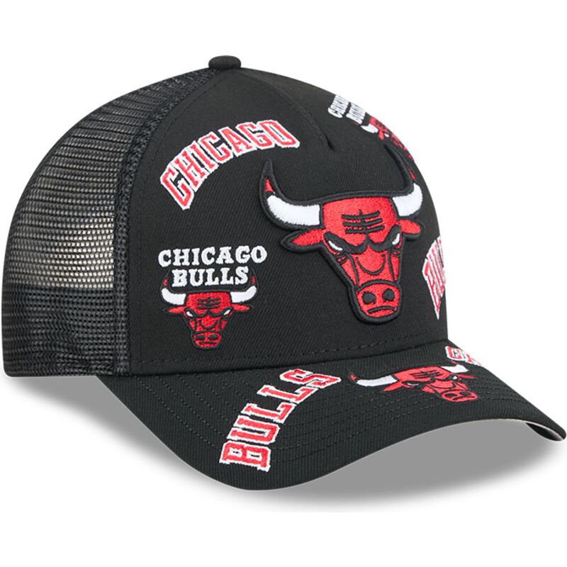 kepsar-bojd-svart-snapback-9forty-m-crown-a-frame-all-over-fran-chicago-bulls-nba-av-new-era