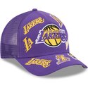 kepsar-bojd-violett-snapback-9forty-m-crown-a-frame-all-over-fran-los-angeles-lakers-nba-av-new-era