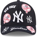 kepsar-bojd-marinbla-snapback-9forty-m-crown-a-frame-all-over-fran-new-york-yankees-mlb-av-new-era