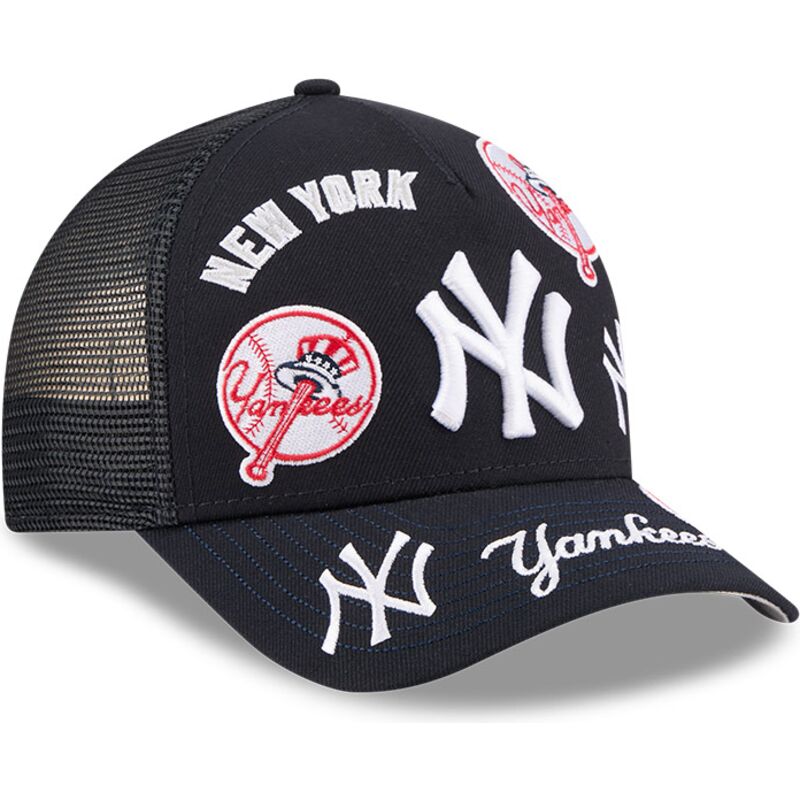 kepsar-bojd-marinbla-snapback-9forty-m-crown-a-frame-all-over-fran-new-york-yankees-mlb-av-new-era