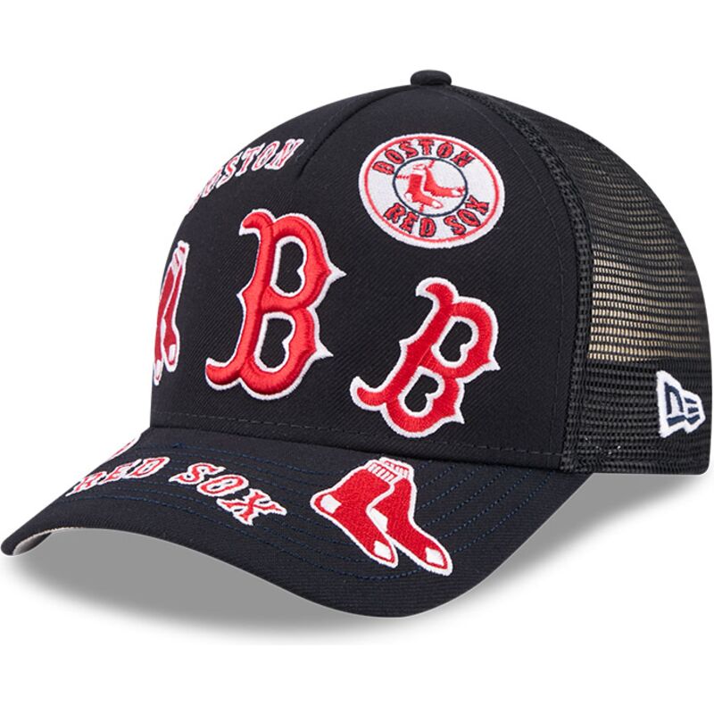 kepsar-bojd-marinbla-snapback-9forty-m-crown-a-frame-all-over-fran-boston-red-sox-mlb-av-new-era kepsar-bojd-marinbla-snapback-9forty-m-crown-a-frame-all-over-fran-boston-red-sox-mlb-av-new-era