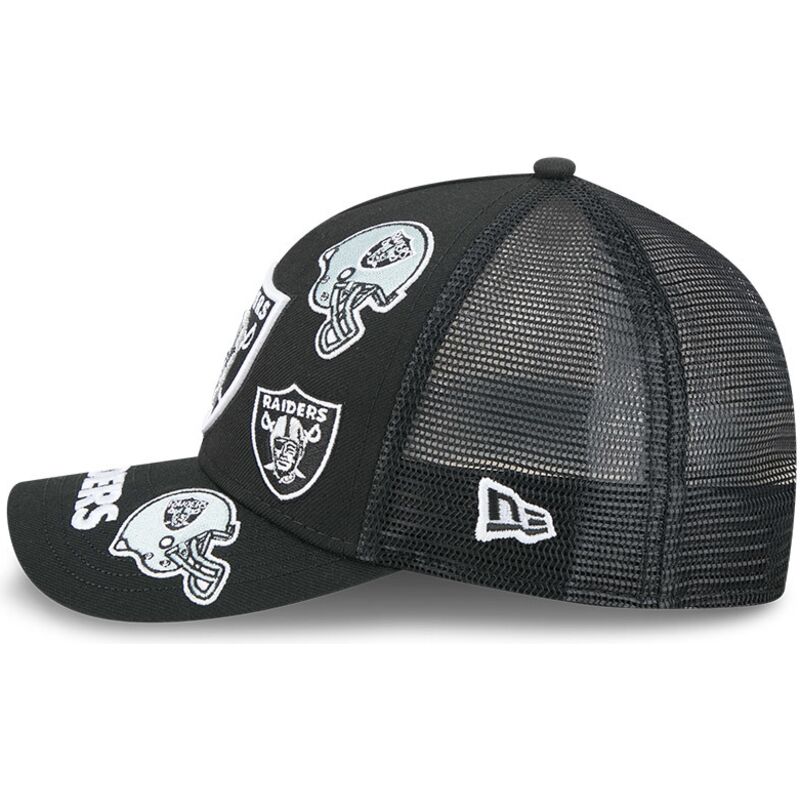 kepsar-bojd-svart-snapback-9forty-m-crown-a-frame-all-over-fran-las-vegas-raiders-nfl-av-new-era