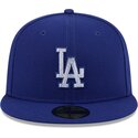 kepsar-platt-bla-justerad-59fifty-rhinstone-badge-fran-los-angeles-dodgers-mlb-av-new-era