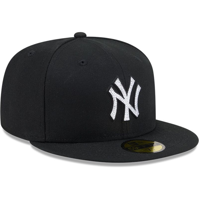 kepsar-platt-svart-justerad-59fifty-rhinestone-badge-fran-new-york-yankees-mlb-av-new-era