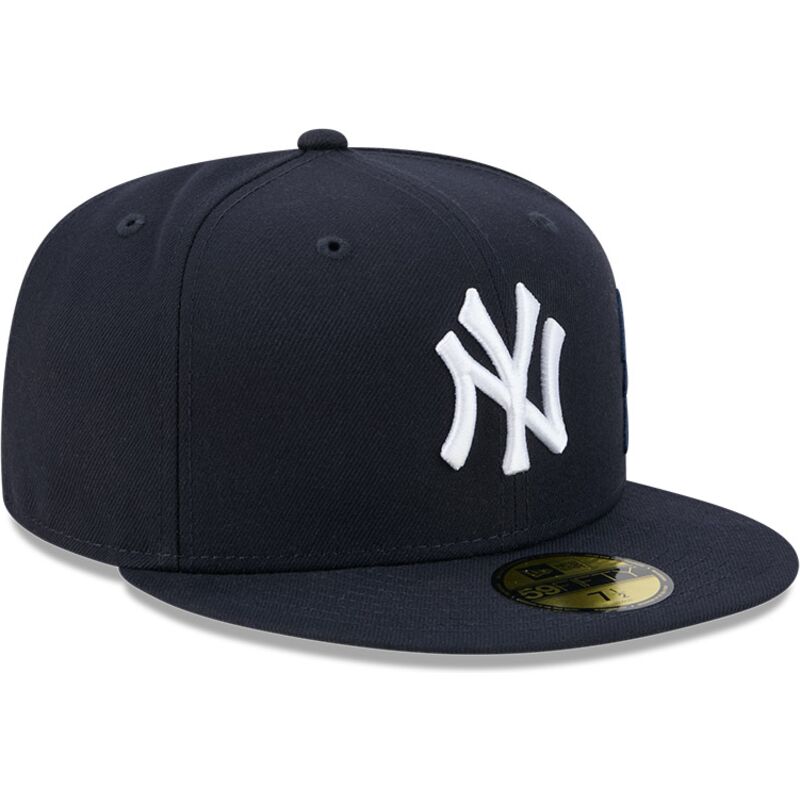 kepsar-platt-marinbla-justerad-59fifty-side-script-fran-new-york-yankees-mlb-av-new-era
