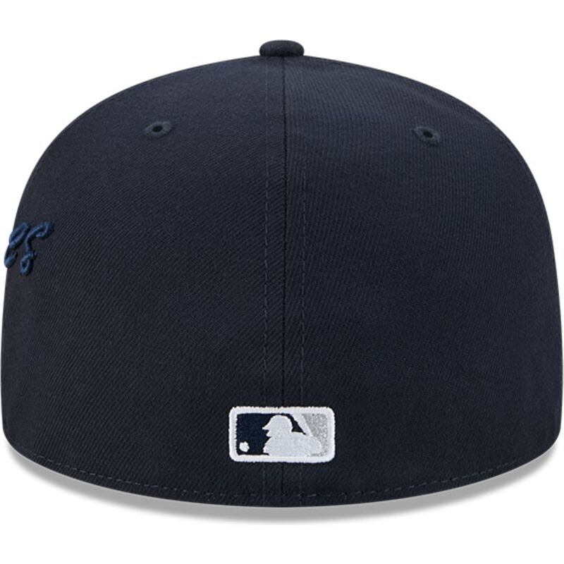 kepsar-platt-marinbla-justerad-59fifty-side-script-fran-new-york-yankees-mlb-av-new-era