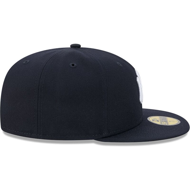 kepsar-platt-marinbla-justerad-59fifty-side-script-fran-new-york-yankees-mlb-av-new-era