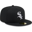 kepsar-platt-svart-justerad-59fifty-rhinestone-badge-fran-chicago-white-sox-mlb-av-new-era