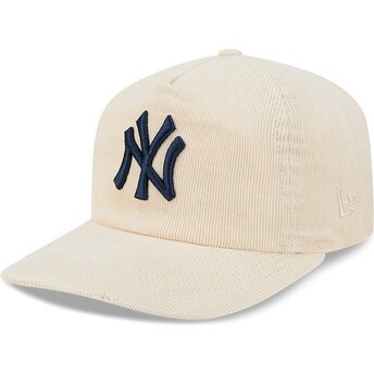 Kepsar böjd beige justerbart band 19TWENTY NA Lifestyle F1 från New York Yankees MLB av New Era