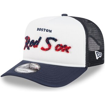 Kepsar böjd marinblå snapback 9FIFTY A Frame NA Lifestyle F1 från Boston Red Sox MLB av New Era