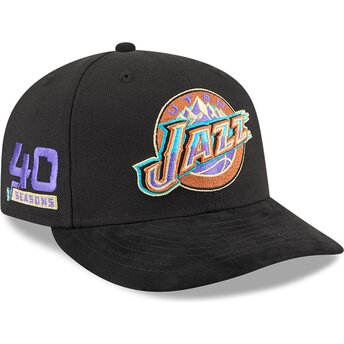Kepsar böjd svart snapback 9FIFTY NA Lifestyle F1 från Utah Jazz NBA av New Era