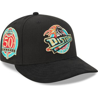 Kepsar böjd svart snapback 9FIFTY NA Lifestyle F1 från Detroit Pistons NBA av New Era