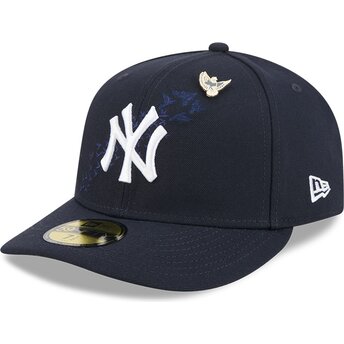 Kepsar böjd marinblå justerad 59FIFTY Pin NA Lifestyle F1 från New York Yankees MLB av New Era