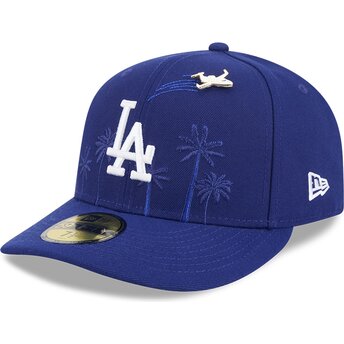 Kepsar böjd blå justerad 59FIFTY Pin NA Lifestyle F1 från Los Angeles Dodgers MLB av New Era