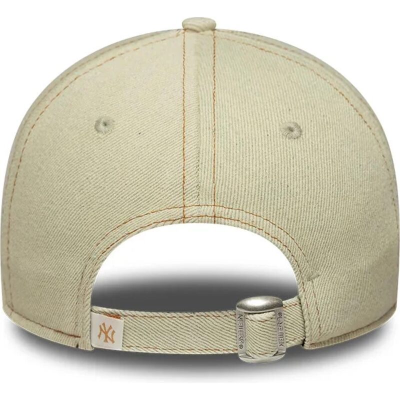 kepsar-bojd-beige-justerbart-band-9twenty-denim-fran-new-york-yankees-mlb-av-new-era