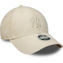 kepsar-bojd-beige-justerbart-band-9forty-cord-fran-new-york-yankees-mlb-av-new-era