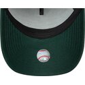 kepsar-bojd-gron-snapback-e-frame-team-outline-fran-new-york-yankees-mlb-av-new-era