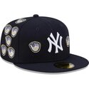 kepsar-platt-marinbla-justerad-59fifty-spike-lee-gloves-fran-new-york-yankees-mlb-av-new-era