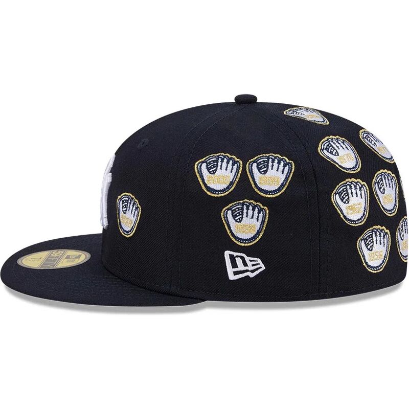 kepsar-platt-marinbla-justerad-59fifty-spike-lee-gloves-fran-new-york-yankees-mlb-av-new-era