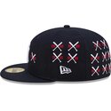 kepsar-platt-marinbla-justerad-59fifty-spike-lee-crossed-bats-fran-new-york-yankees-mlb-av-new-era