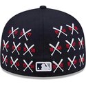 kepsar-platt-marinbla-justerad-59fifty-spike-lee-crossed-bats-fran-new-york-yankees-mlb-av-new-era