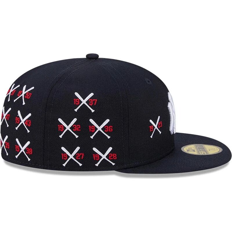 kepsar-platt-marinbla-justerad-59fifty-spike-lee-crossed-bats-fran-new-york-yankees-mlb-av-new-era